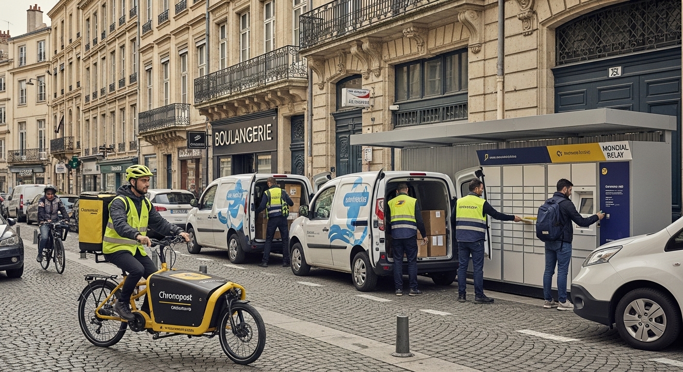 Acteurs de la logistique urbaine en France : 10 entreprises clés
