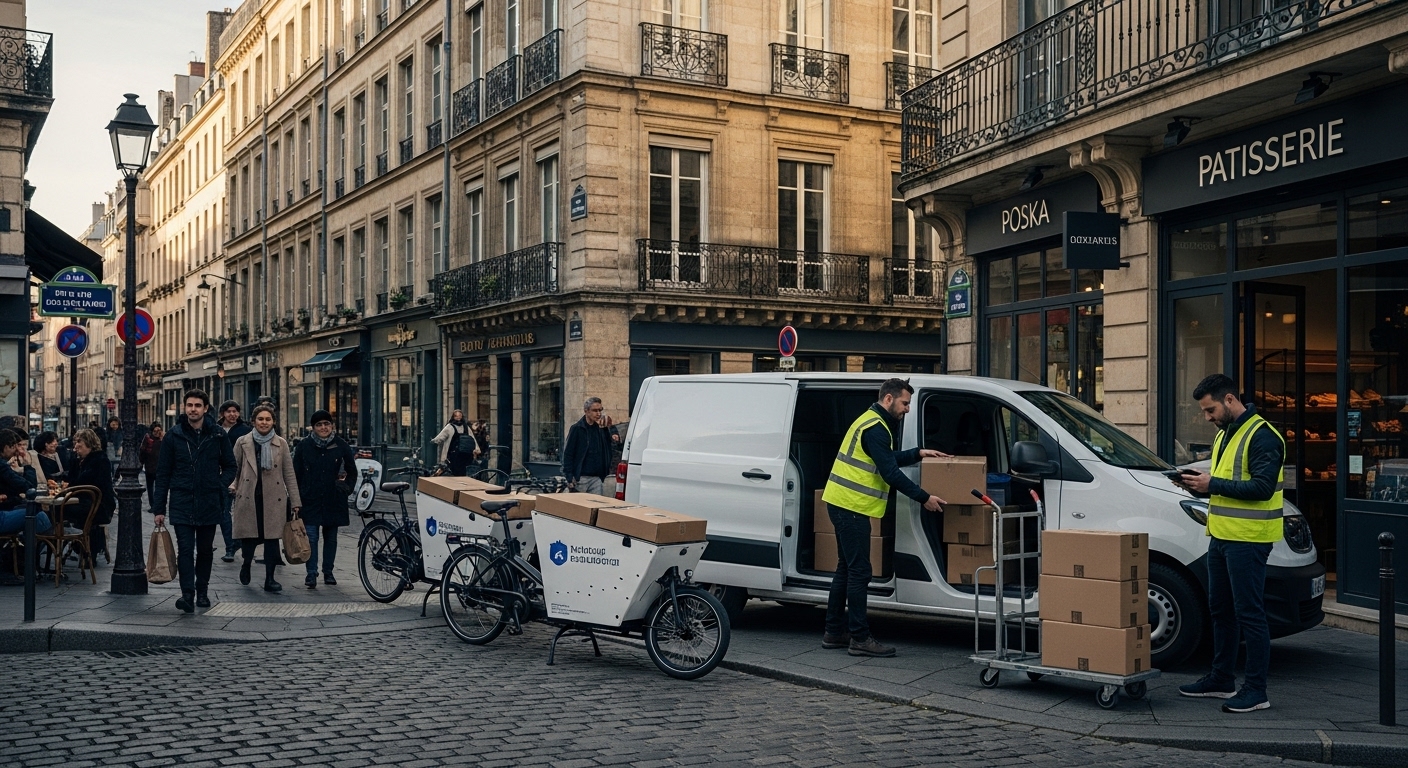 Analyse du marché logistique urbain français : tendances et défis