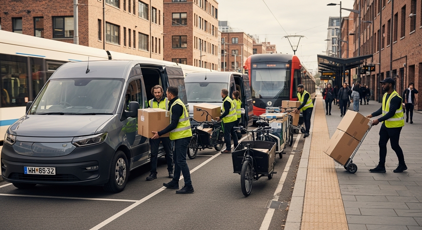 Connectivité multimodale logistique : Optimisation des chaînes d'approvisionnement