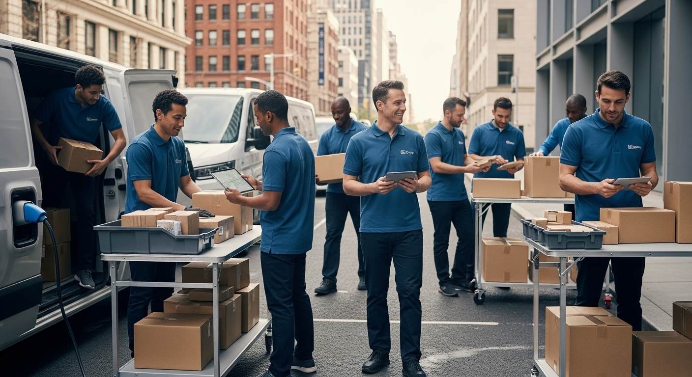 Création de 5 000 emplois logistiques en ville en 2024