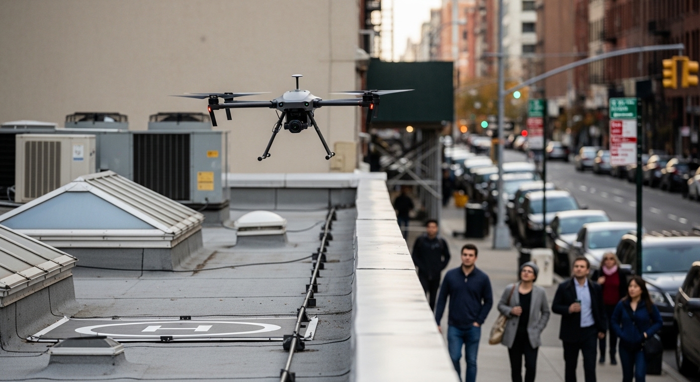 Drones autonomes pour la logistique urbaine optimisée