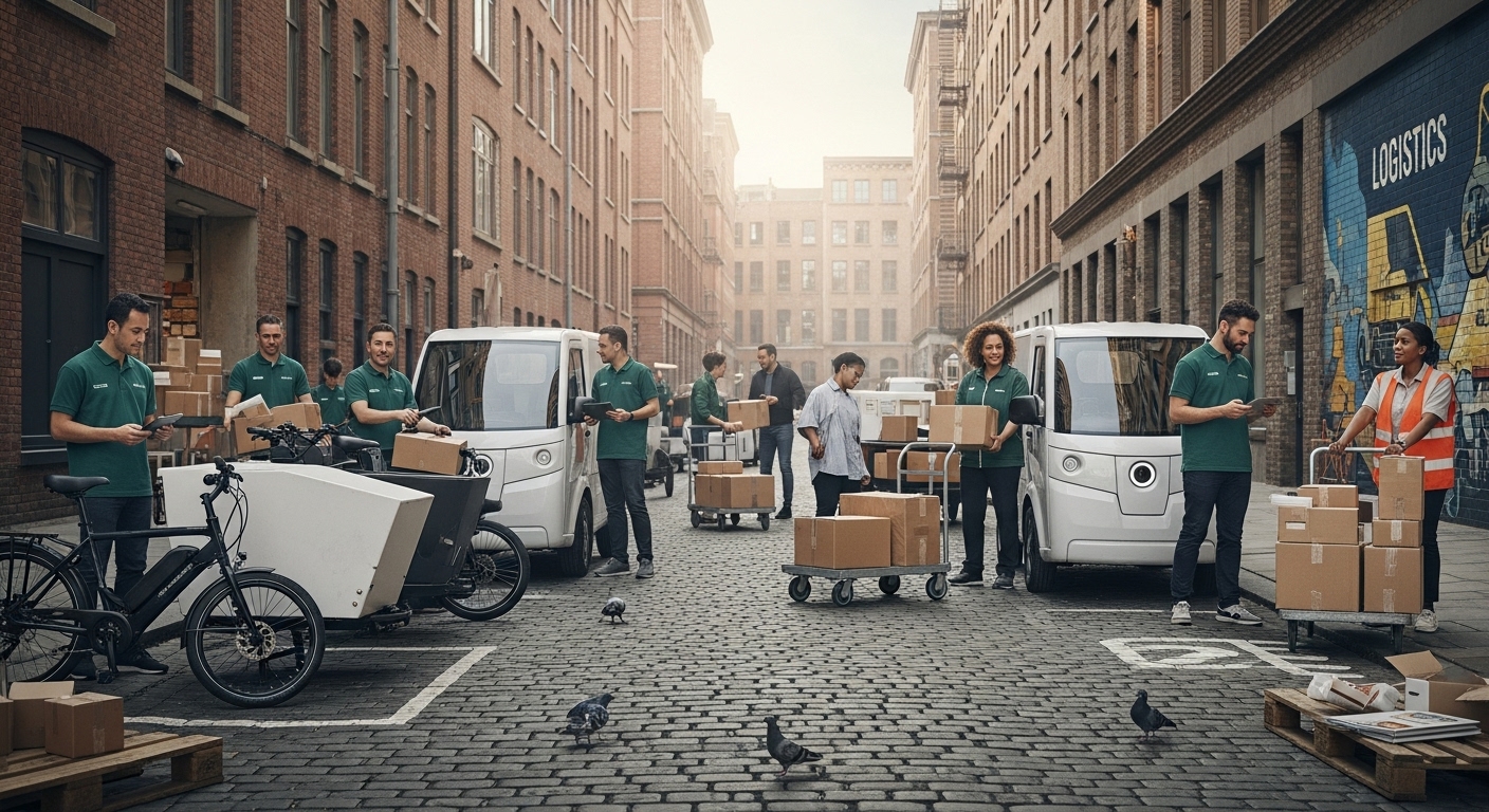 Économie des plateformes logistiques urbaines en 2024
