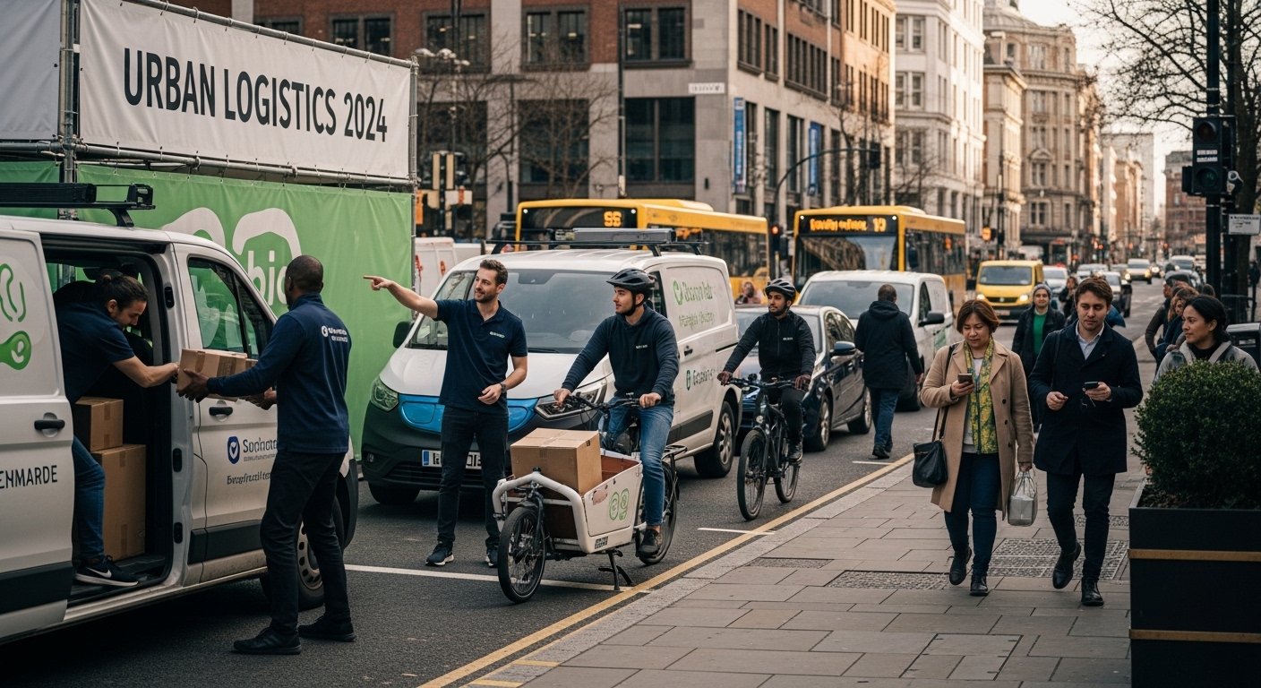 Évolution 2024 des besoins logistiques en zone urbaine