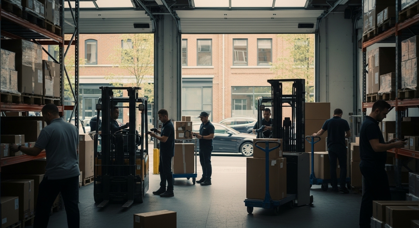 Formation logistique urbaine pour optimiser le stockage B2B