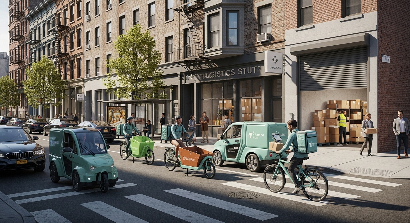Guide pratique : 10 principes de logistique urbaine pour débutants