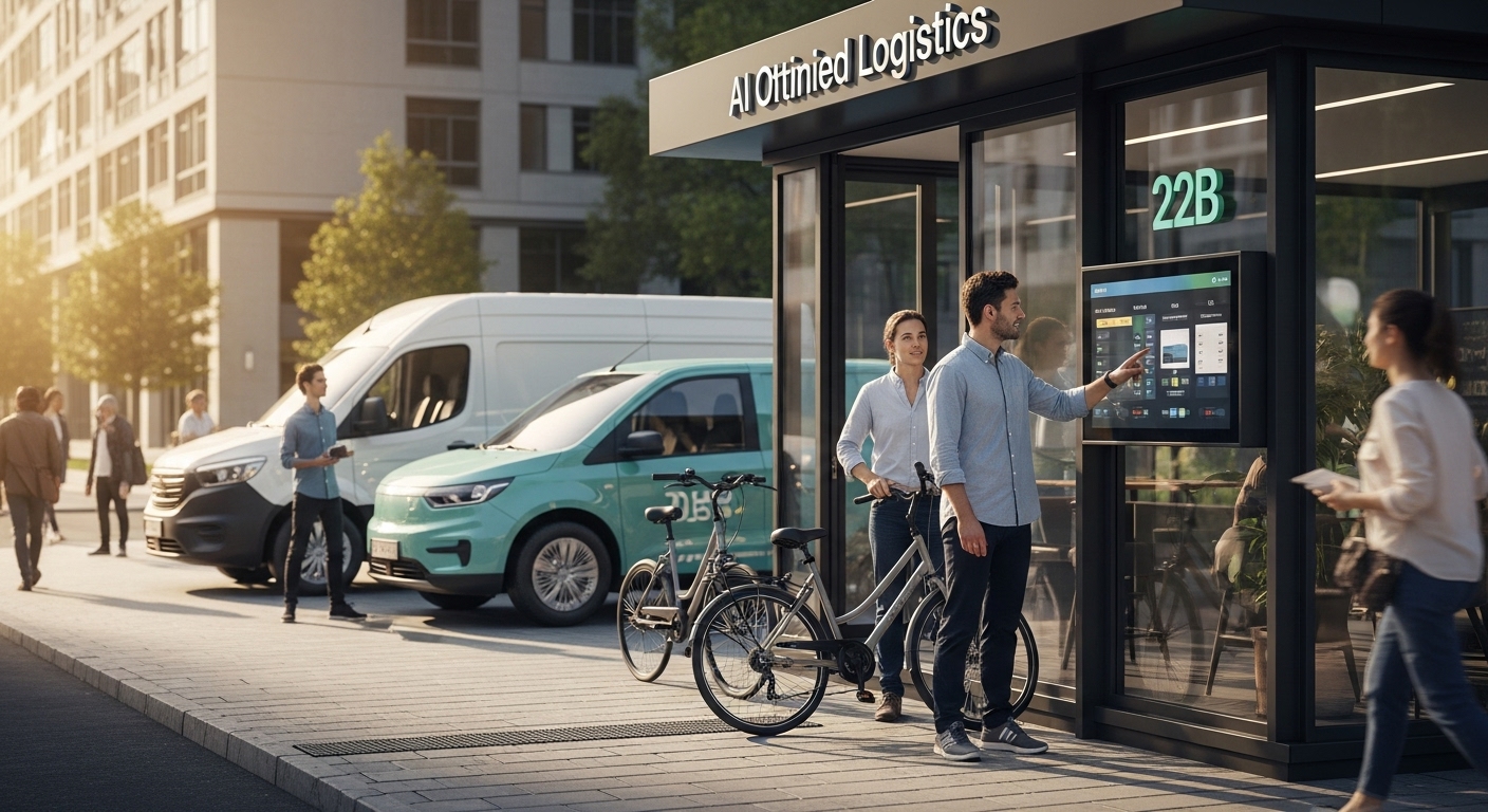IA générative pour optimiser la logistique urbaine B2B