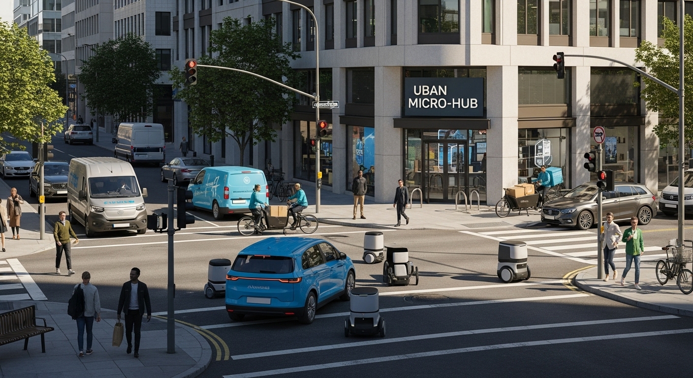 Innovations et tendances en logistique urbaine pour 2025