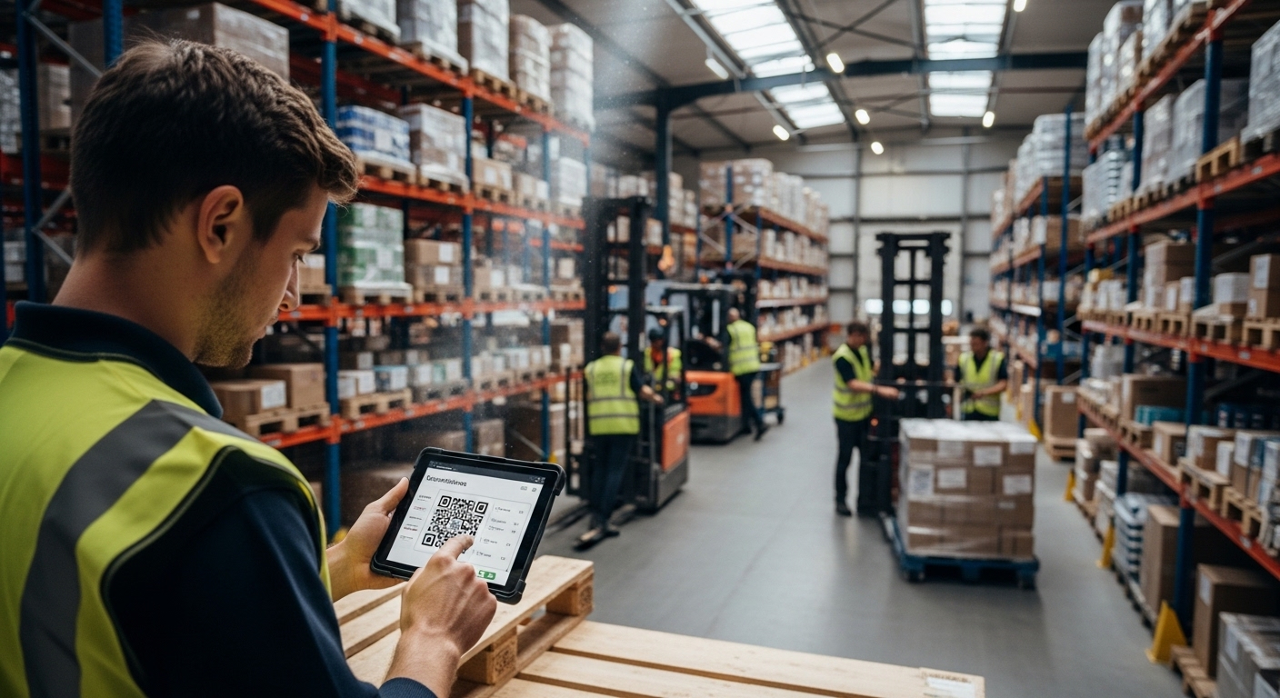 Logiciel gestion stock temps réel pour logistique B2B efficace