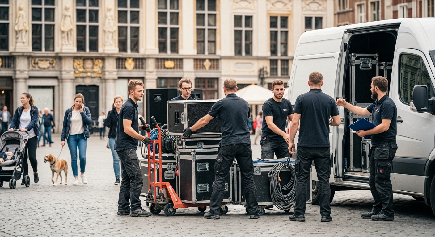 Logistique événementielle urbaine : gestion et stockage optimal