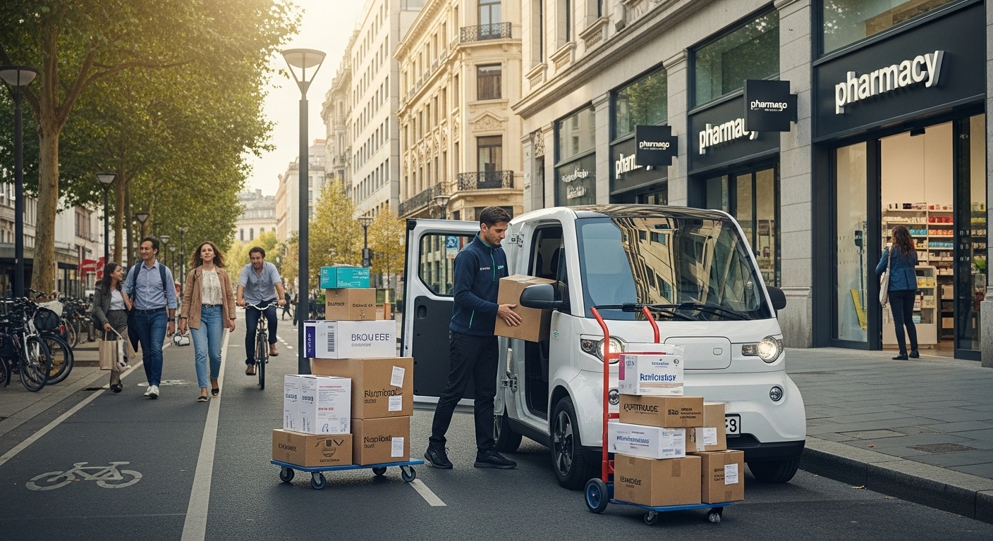 Logistique urbaine : 5 stratégies pour l'industrie cosmétique et pharmaceutique