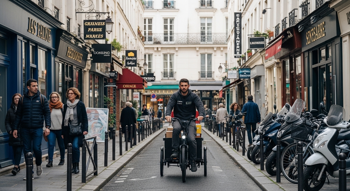 Logistique urbaine à Paris : défis et solutions 2023