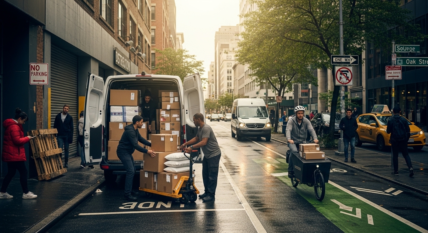 Optimisation logistique urbaine : solutions et défis de transport