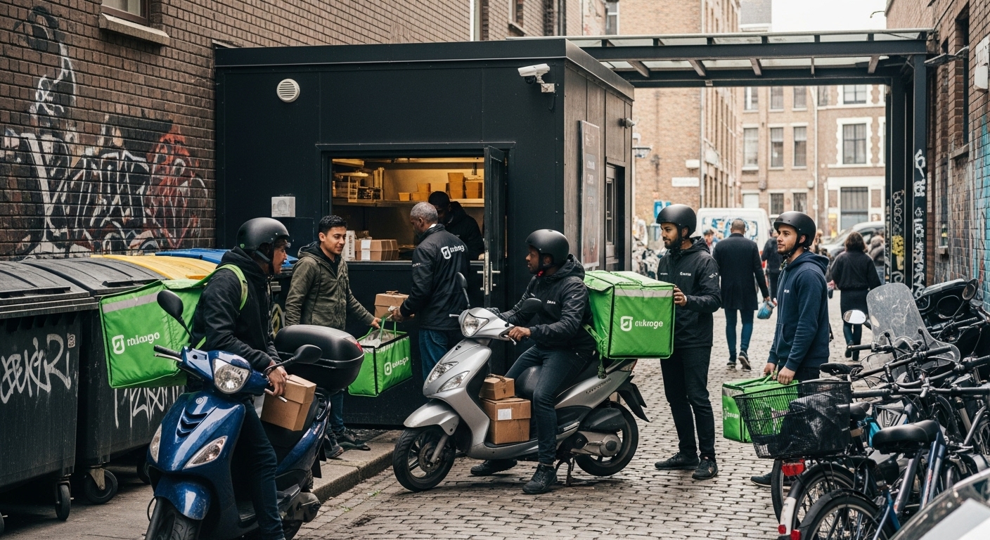Optimizing Logistics for Dark Kitchen Operations and Delivery
