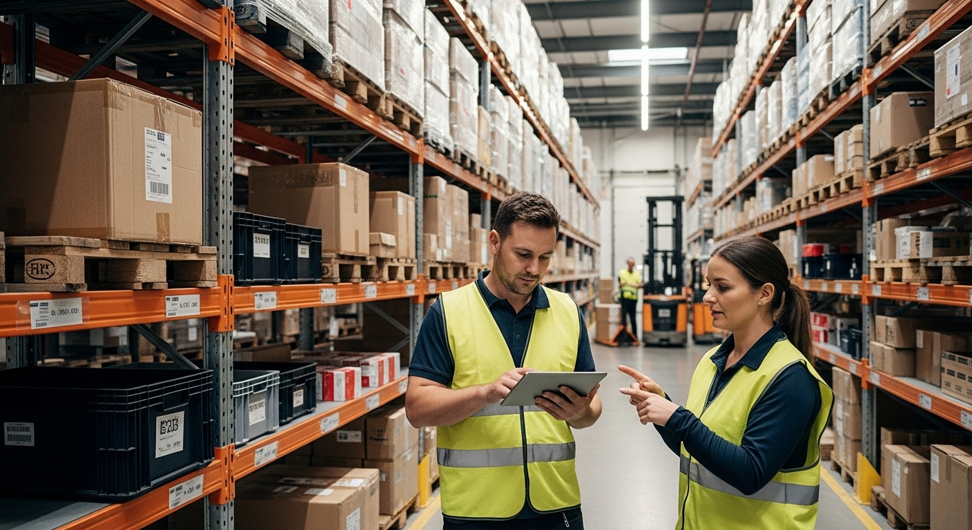 Plateforme logistique digitale pour optimiser le stockage B2B