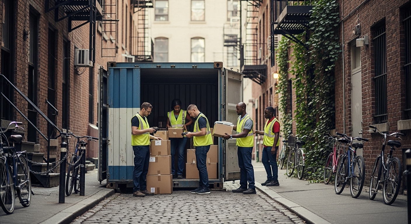 Principes de stockage temporaire en milieu urbain pour l'optimisation logistique