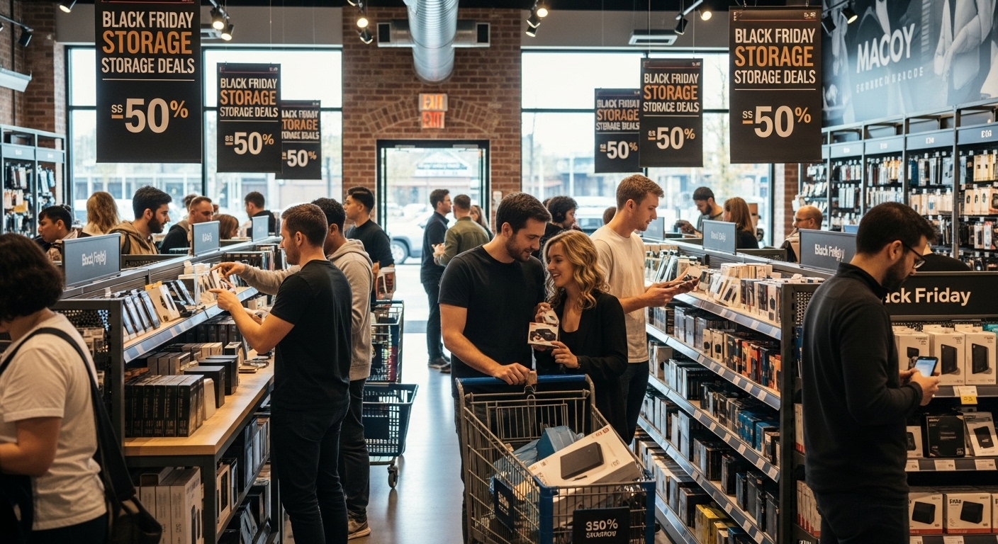 Promotions Black Friday: Meilleures offres de stockage 2023