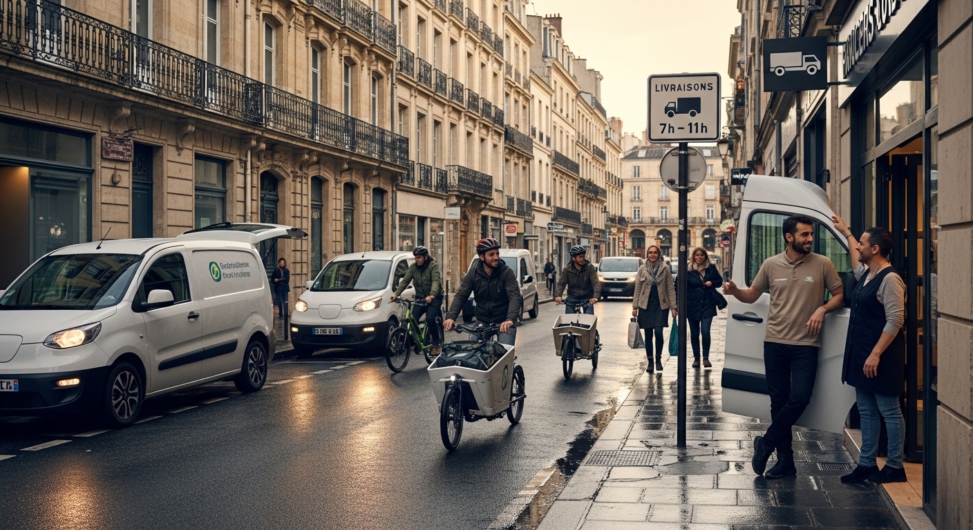 Réglementation urbaine logistique en France : normes et défis