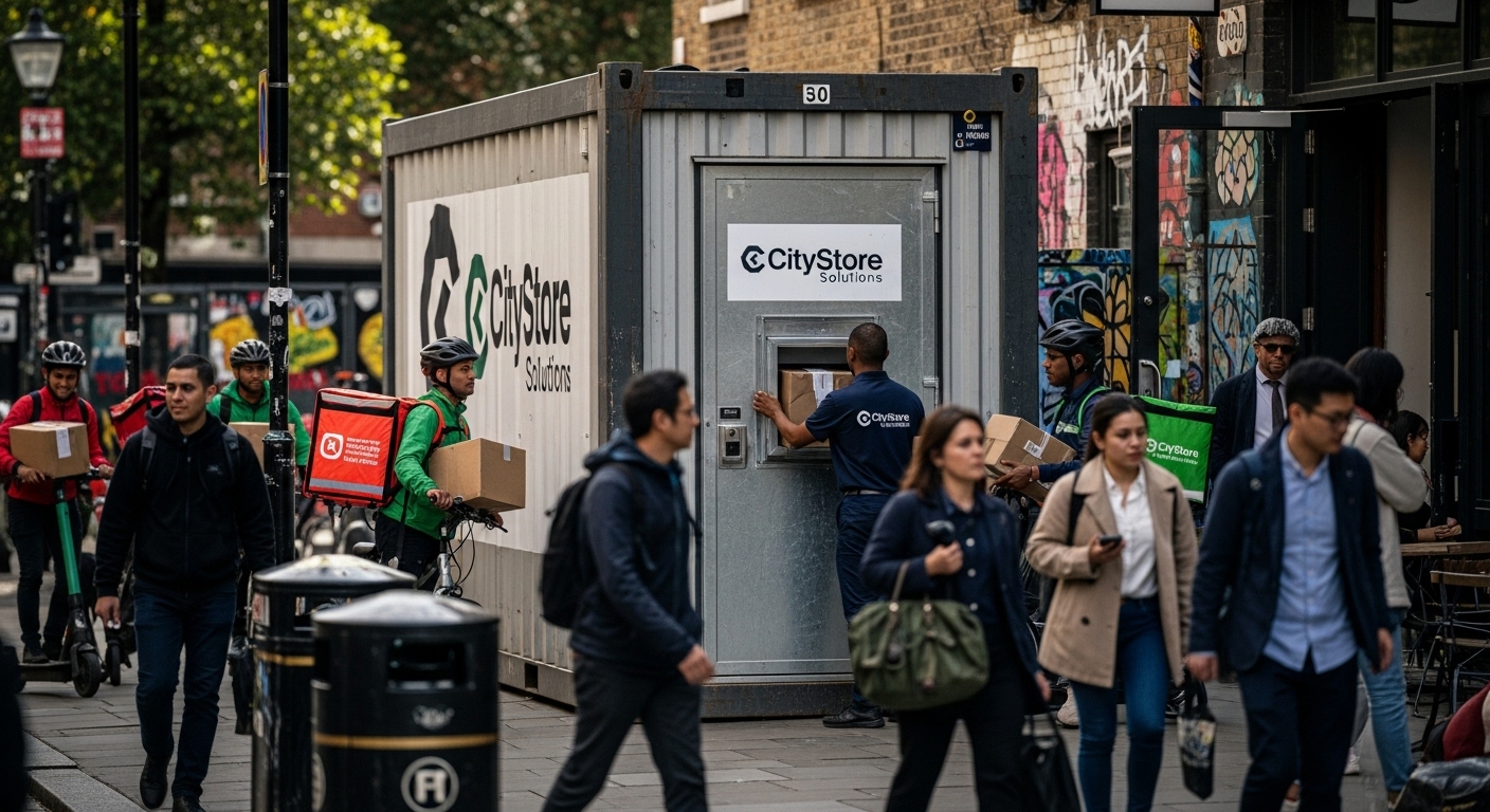 Solutions Flexibles de Stockage Temporaire pour la Logistique Urbaine