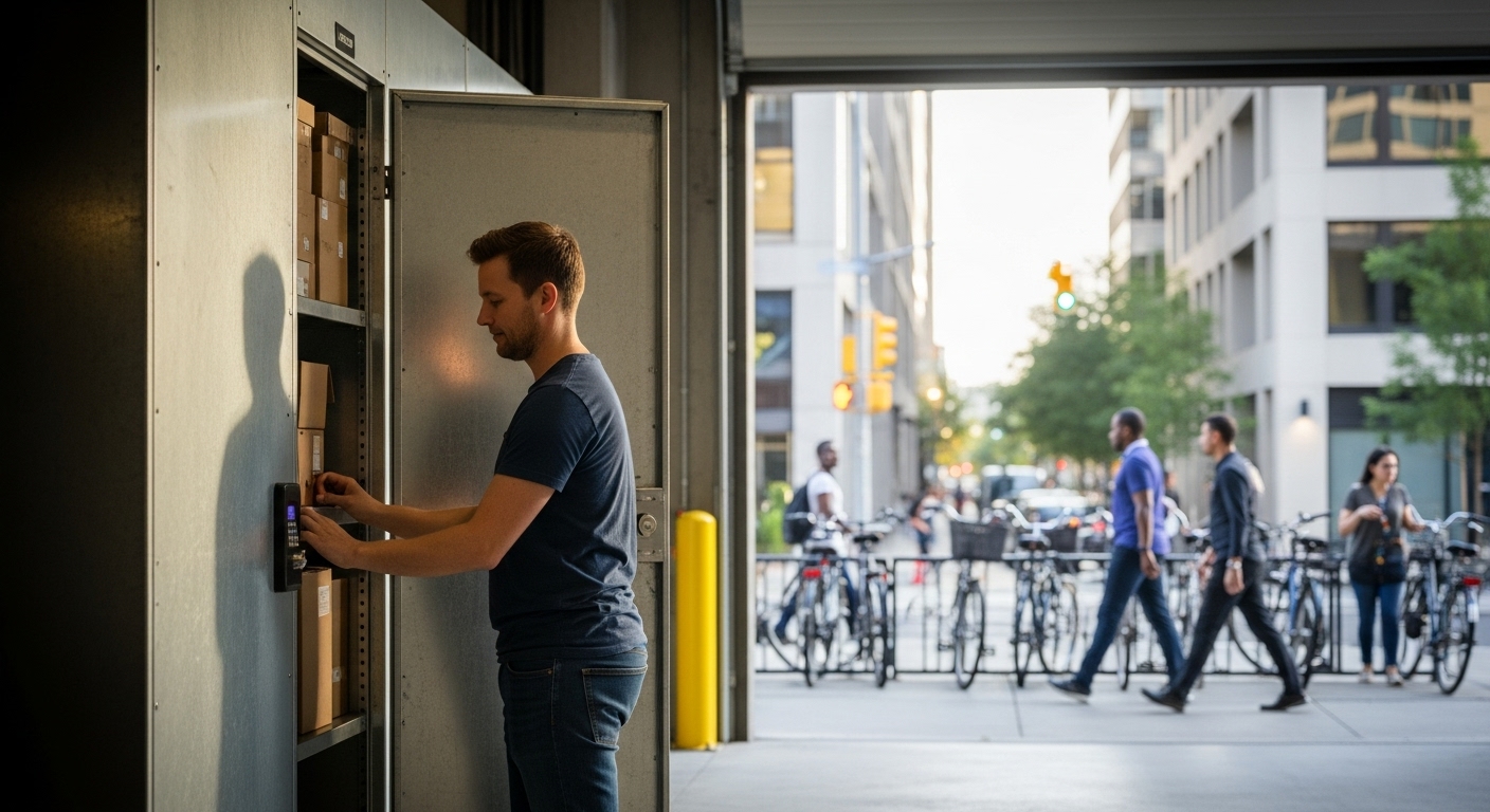Solutions alternatives de stockage urbain pour entreprises