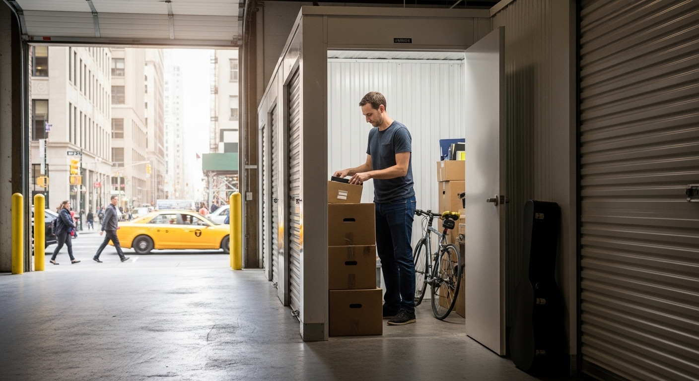 Solutions de stockage flexibles pour entrepreneurs sans locaux