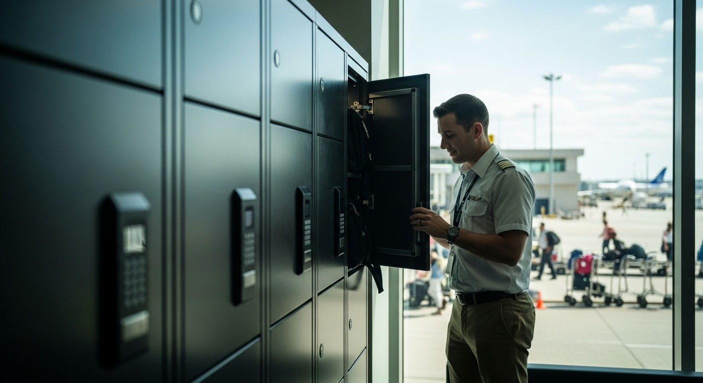 Solutions de stockage pour pilotes commerciaux : pratiques optimales
