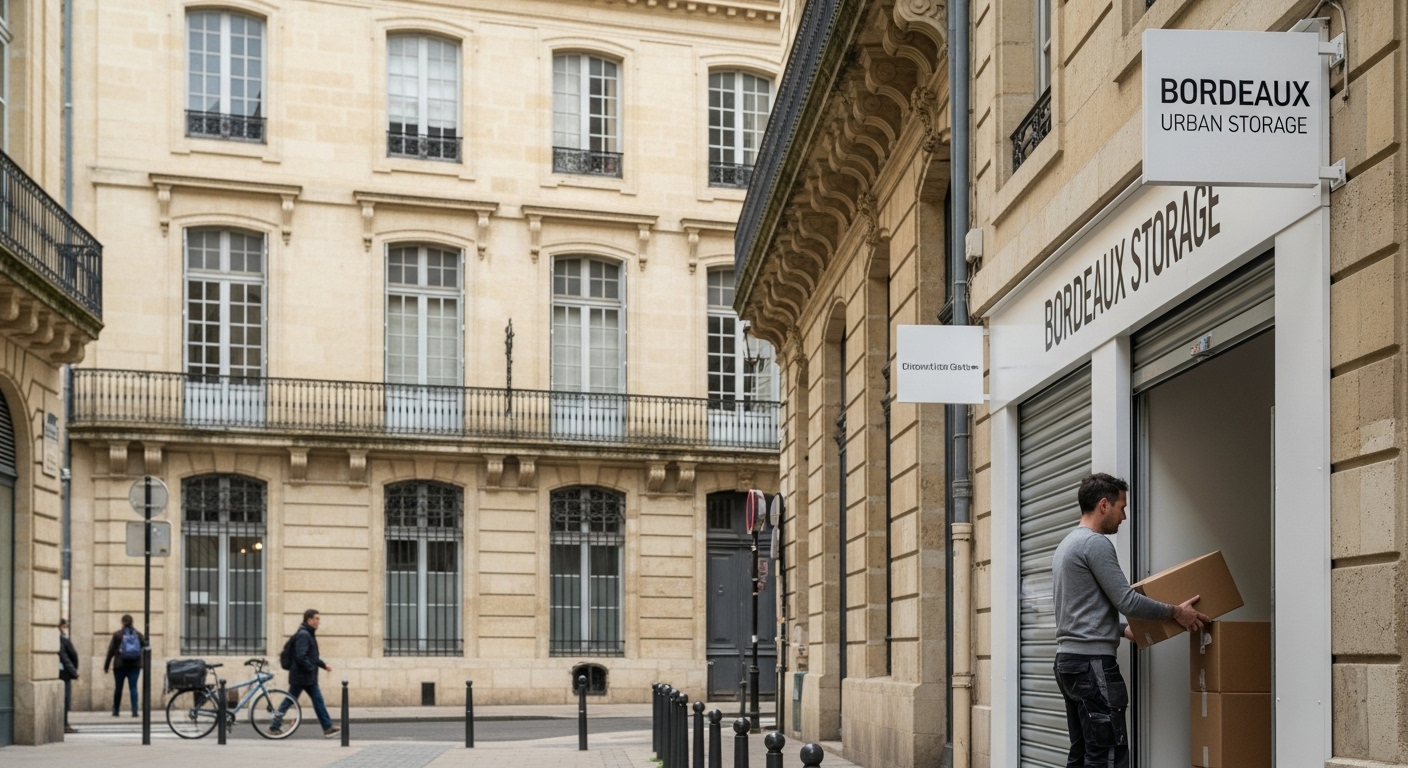 Solutions de stockage urbain à Bordeaux pour entreprises
