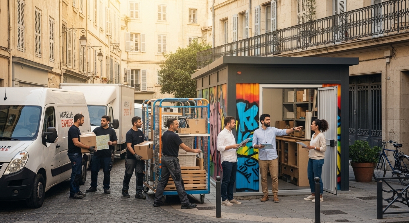 Solutions de stockage urbain à Marseille pour entreprises
