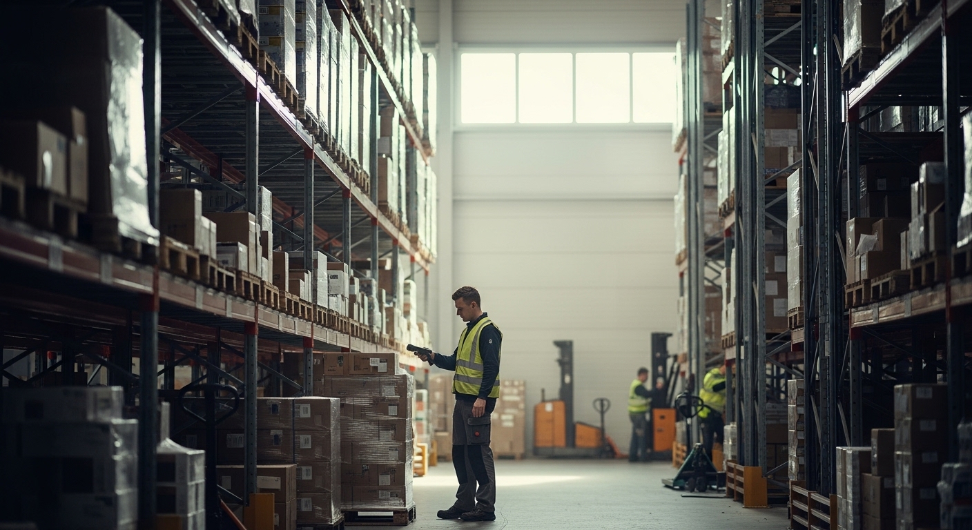 Suivi en temps réel des stocks pour entrepôts logistiques