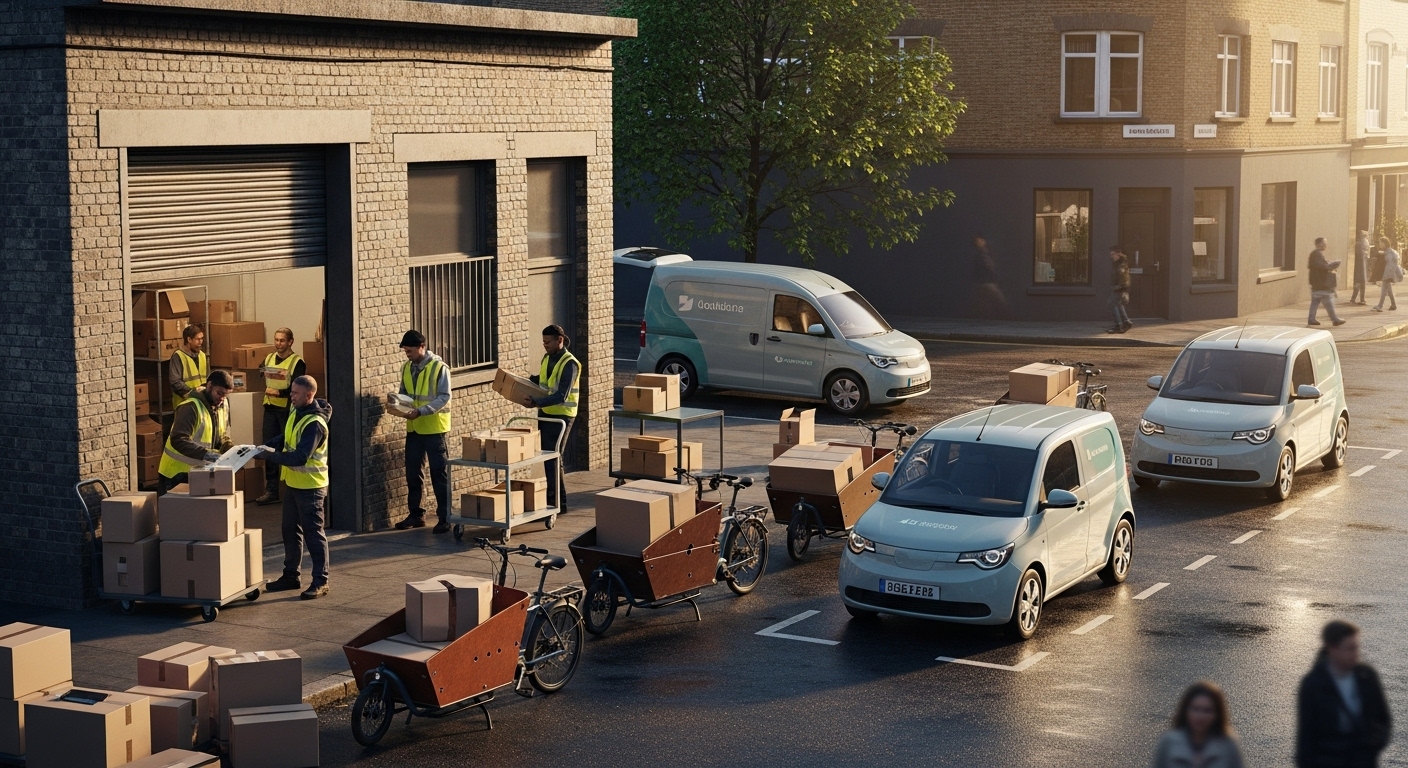 Types de solutions logistiques urbaines pour l'entreposage efficace